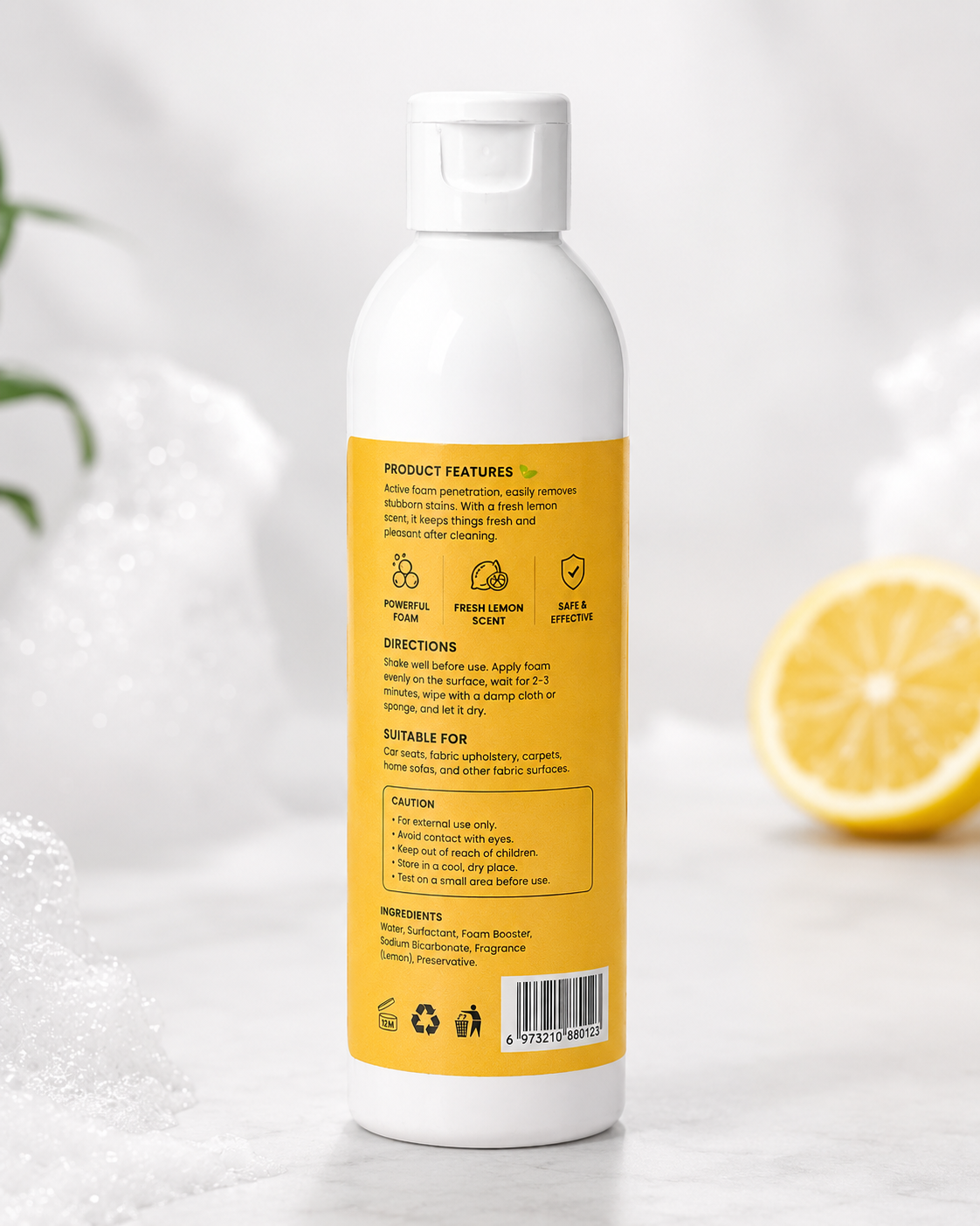 250mL FOAM CLEANER Crema Limpiadora